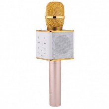 Беспроводной микрофон караоке Kronos bluetooth Q7 Karaoke Золотой (0615) Беспроводной микрофон караоке Kronos bluetooth Q7 Karaoke Золотой (0615)