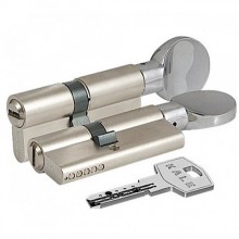 Цилиндр Кale 164 BM/80 смещение (30*10*40Т) никель с вертушкой (57863)